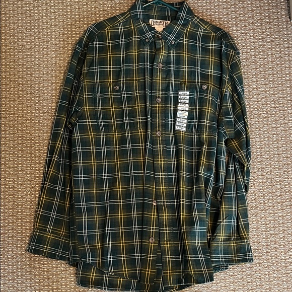 Duluth Trading Co Other - Duluth Trading Green Plaid Men's Shirt